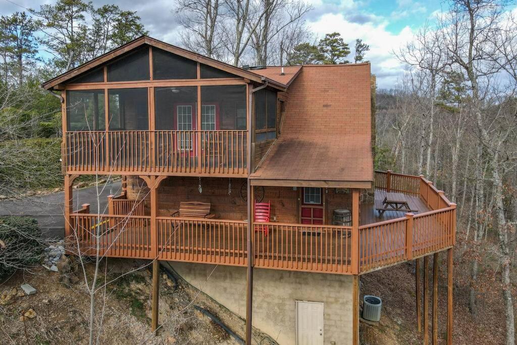 Over The Mountain - Smoky Mountain View Cabin Sevierville Eksteriør bilde